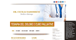 Desktop Screenshot of nassimbeniagopunturaudine.com